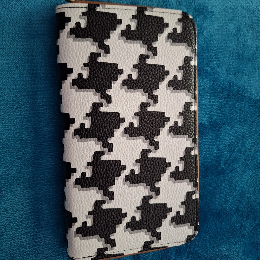 Thirty-one Classic Houndstooth Pebble All About The Benjamins NWT